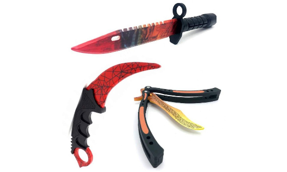Noże z CS GO - idealny prezent dla fanów gry Counter Strike