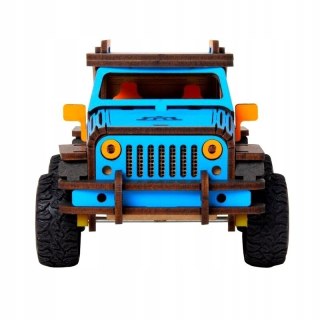 Puzzle 3D Jeep Terenowy Robotime drewniany