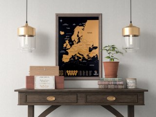 Mapa zdrapka EUROPA VIP