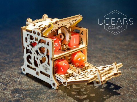 Puzzle 3D Pudełko na kostki DICE KEEPER Ugears