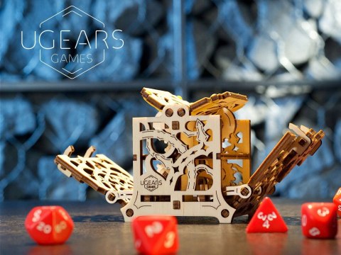 Puzzle 3D Pudełko na kostki DICE KEEPER Ugears