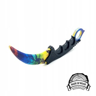 Nóż CS GO karambit EXOTIC drewniany