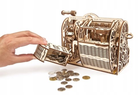 Puzzle 3D Kasa fiskalna Ugears drewniana