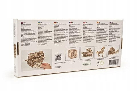 Puzzle 3D Kasa fiskalna Ugears drewniana