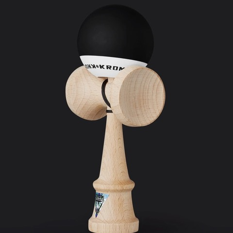 Kendama KROM Pop Black drewniana