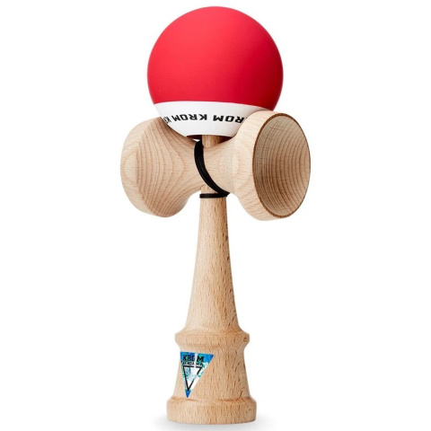 Kendama KROM Pop Red drewniana