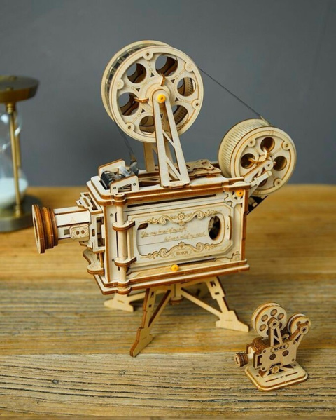 Puzzle 3D Projektor drewniany Robotime Puzzle 3D Projektor drewniany Robotime