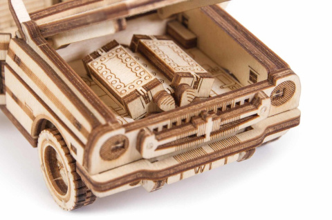 Puzzle 3D Kabriolet Wood Trick drewniany