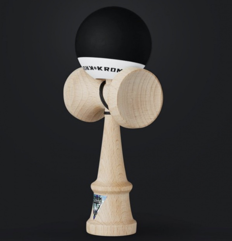 Kendama KROM Pop Black drewniana