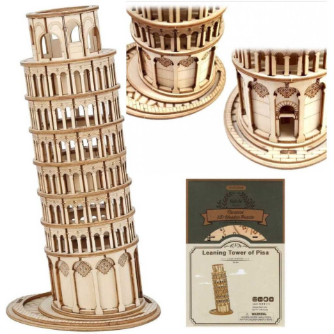 puzzle-3d-krzywa-wieza-robotime-5