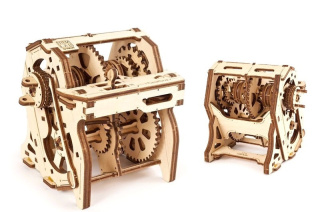 Puzzle 3D Skrzynia Biegów Ugears drewniana