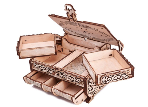 Puzzle 3D Szkatułka na skarby Swarovski Wood Trick