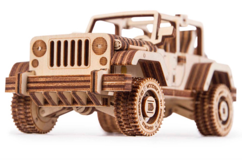 Puzzle 3D Zestaw samochodów Wood Trick drewniany Puzzle 3D Zestaw samochodów Wood Trick drewniany