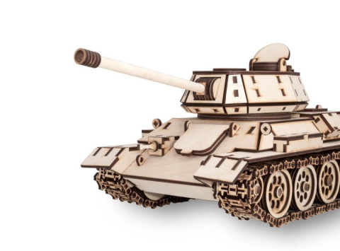 Puzzle 3D Czołg T-34 GIGANT EWA drewniany Puzzle 3D Czołg T-34 GIGANT EWA drewniany