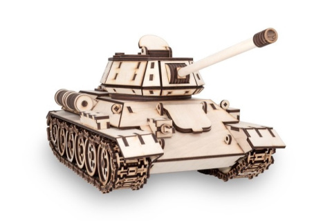 Puzzle 3D Czołg T-34 GIGANT EWA drewniany Puzzle 3D Czołg T-34 GIGANT EWA drewniany