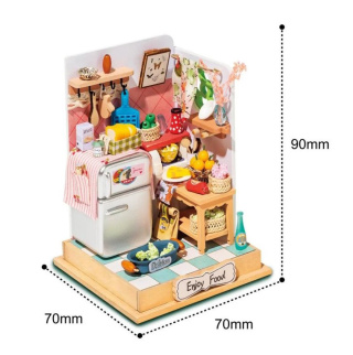 Puzzle 3D Domek Kuchnia Robotime