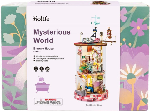 Puzzle 3D Miniaturowy Domek w Tubie Piętrowy Robotime