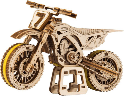 Puzzle 3D Motocross Wooden.City drewniany Puzzle 3D Motocross Wooden.City drewniany