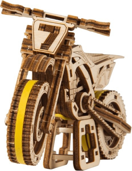 Puzzle 3D Motocross Wooden.City drewniany Puzzle 3D Motocross Wooden.City drewniany