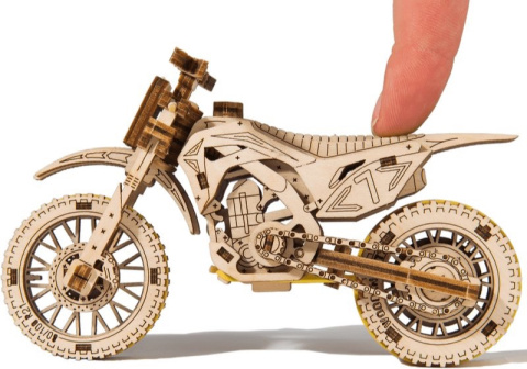 Puzzle 3D Motocross Wooden.City drewniany Puzzle 3D Motocross Wooden.City drewniany