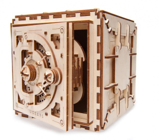 Puzzle 3D Skarbonka Sejf Ugears