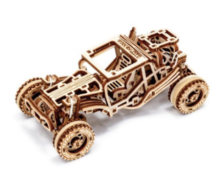 Puzzle 3D Auto Buggy Wooden.City drewniany