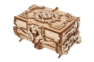 Puzzle 3D Antyczna Szkatuła Ugears drewniana