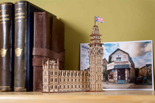 Puzzle 3D Big Ben Ugears drewniany