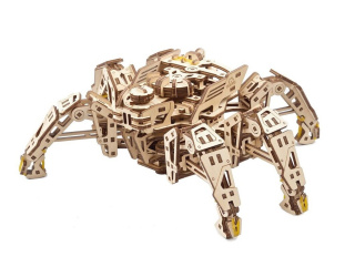 Puzzle 3D Hexapod Odkrywca Ugears drewniany