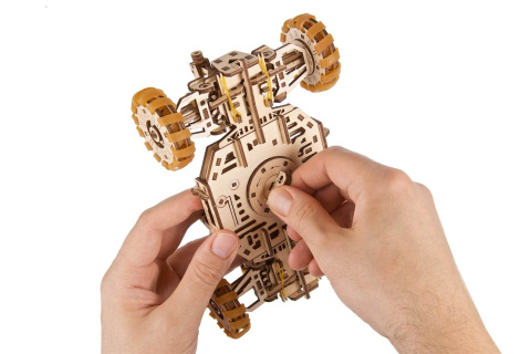 Puzzle 3D NASA Łazik Księżycowy Ugears drewniany