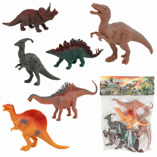 Figurki dinozaury zestaw 6 figurek