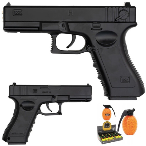 Pistolet na kulki metalowy MPK-C7 + granat 800 kulek Pistolet na kulki metalowy MPK-C7 + granat 800 kulek