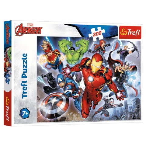 Puzzle 200el. Waleczni Avengersi | Trefl Puzzle 200el. Waleczni Avengersi | Trefl