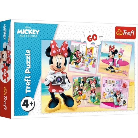 Urocza Minnie | Puzzle 60el. | Trefl Urocza Minnie | Puzzle 60el. | Trefl