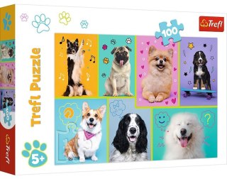 W świecie piesków | Puzzle 100el. | Trefl