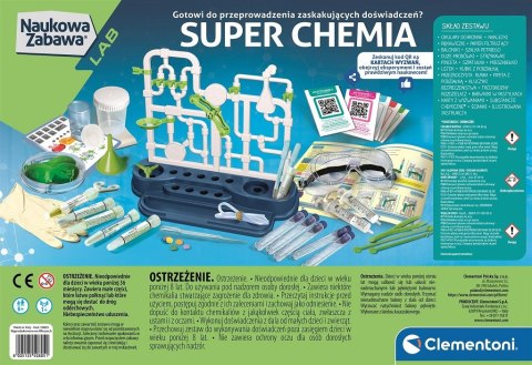 Clementoni | Zestaw Super chemia Naukowa zabawa