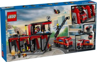 LEGO 60414 | Remiza strażacka z wozem strażackim