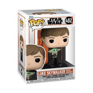 Funko POP! Star Wars Luke Skywalker Grogu 482