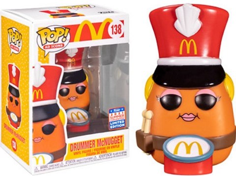 Funko POP! Ad Icons Drummer McNugget 138 figurka