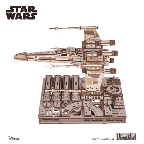Puzzle 3D X-Wing Luke’a Skywalkera™ Star Wars™ Ugears