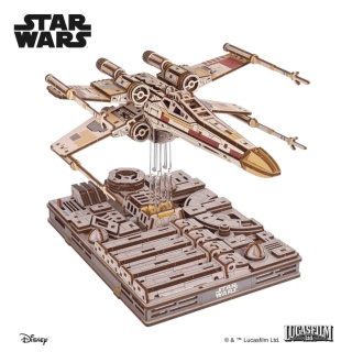 Puzzle 3D X-Wing Luke’a Skywalkera™ Star Wars™ Ugears
