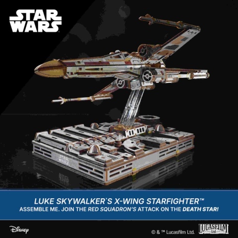 Puzzle 3D X-Wing Luke’a Skywalkera™ Star Wars™ Ugears