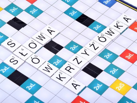 Jawa Słowna gra planszowa KRZYŻÓWKA - edukacyjna rozgrywka GR0126
