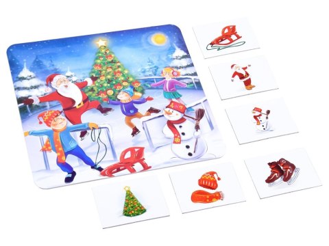 Jawa Edukacyjna gra dla przedszkolaków 4 PORY ROKU układanka memory GR0385