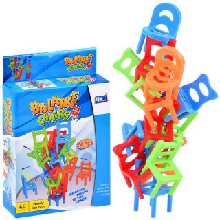 Kolorowa gra zręcznościowa Spadające Krzesła x 24 sztuki GR0500
