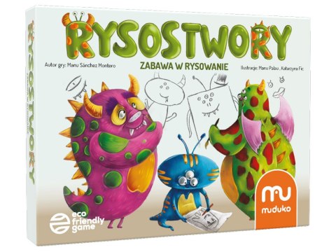 Muduko Gra Rysostwory - kreatywna zabawa w rysowanie GR0641