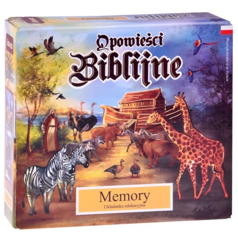 Jawa Gra MEMORY układanka edukacyjna - Opowieści biblijne GR0660