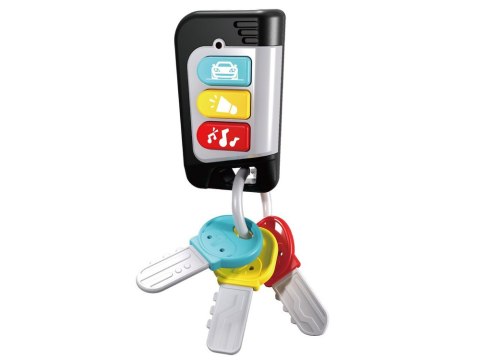 Interaktywne kluczyki z pilotem do auta dla malucha Dźwięk + melodie ZA5871