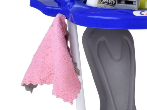 Zestaw sprzątający dla dzieci - wózek z akcesoriami i odkurzacz ZA5873