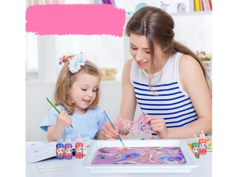 Hydrografika zestaw do malowania na wodzie 12 kolorów EBRU ZA5921